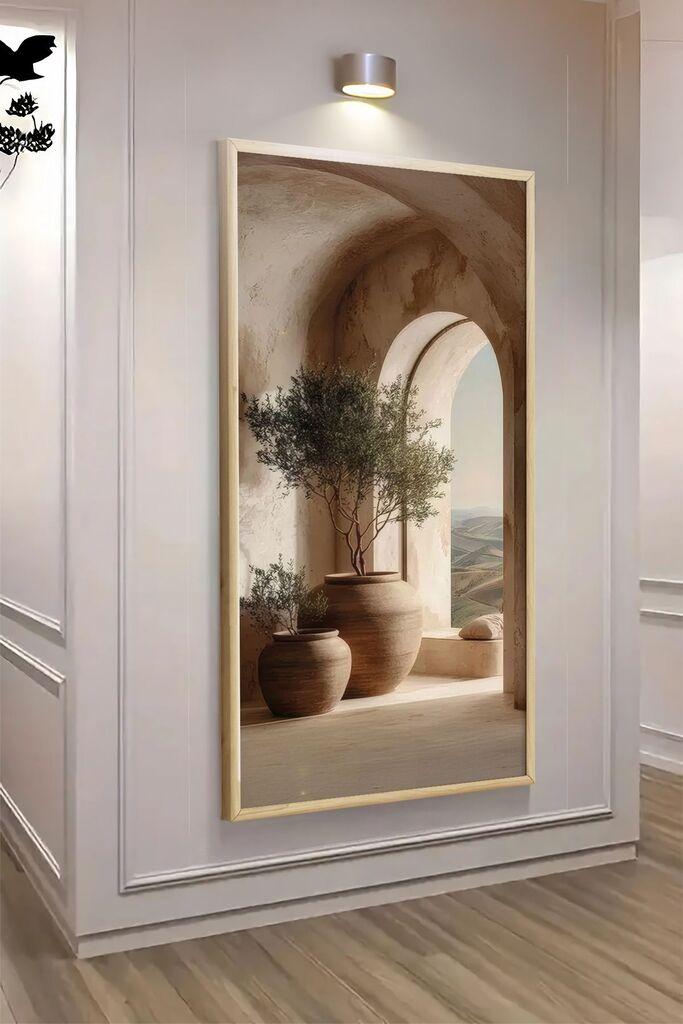 Wallity декоративна врамена слика, 120x50 см, шарена