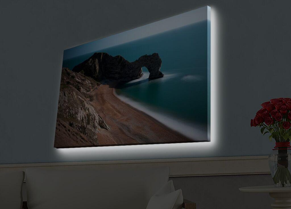 Wallity Слика со LED Осветлување Bubble Bust , 55 cm