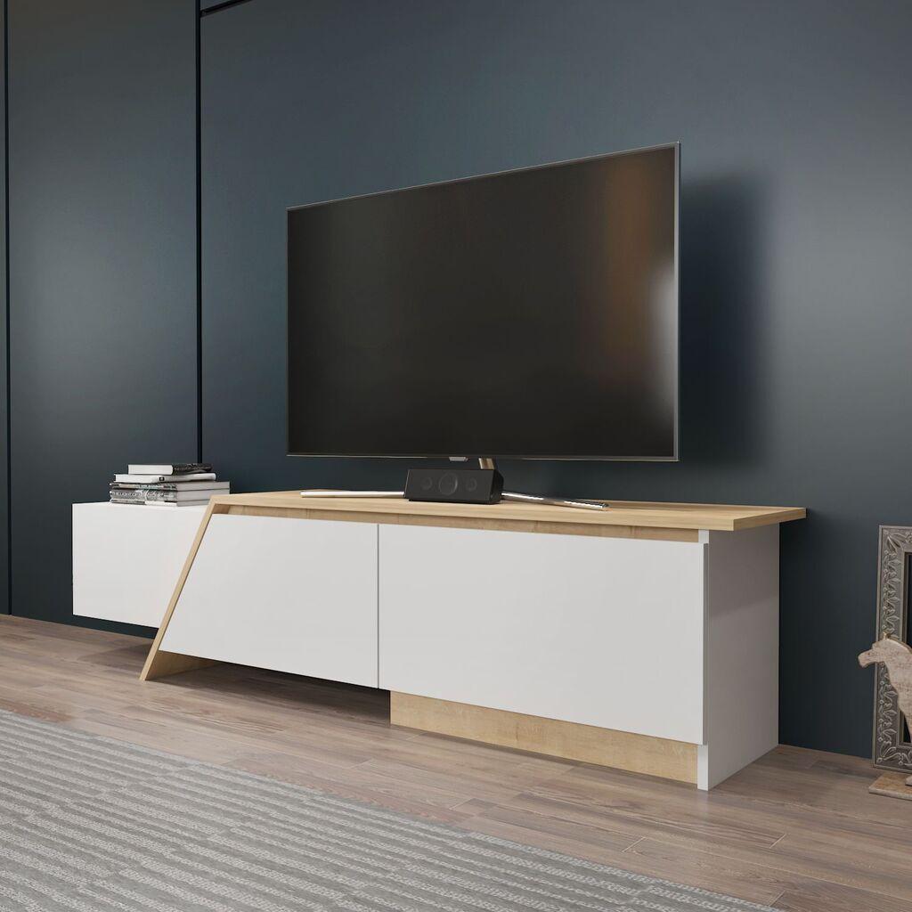 Комода Hanah Home TV Zonas, 180x28,6x35 см, бела