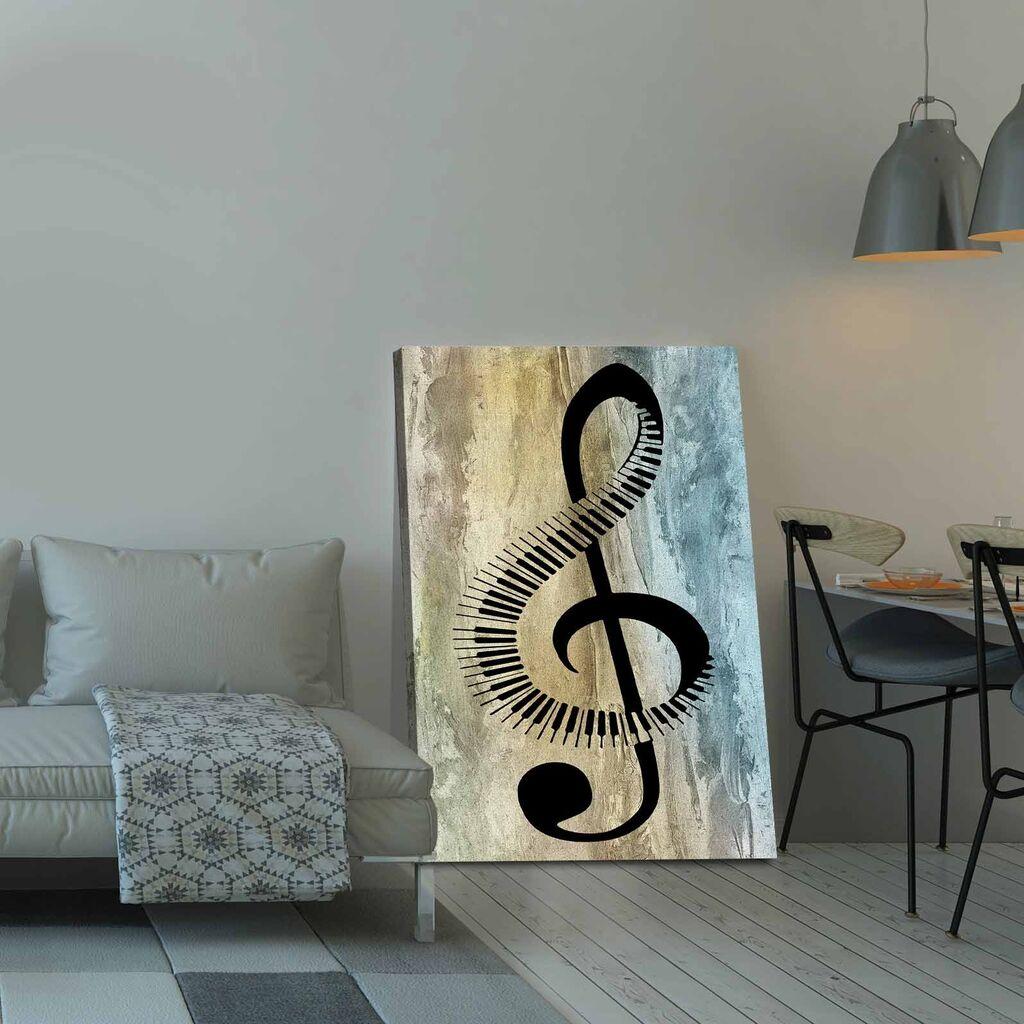 Wallity Декоративна слика на платно, 70x100 см, Шарена