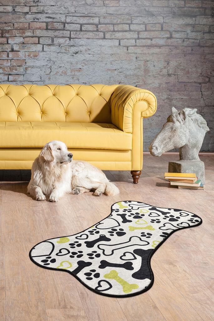 Conceptum Hypnose Carpet Bone, Овална, 70x120 cm, Шарена