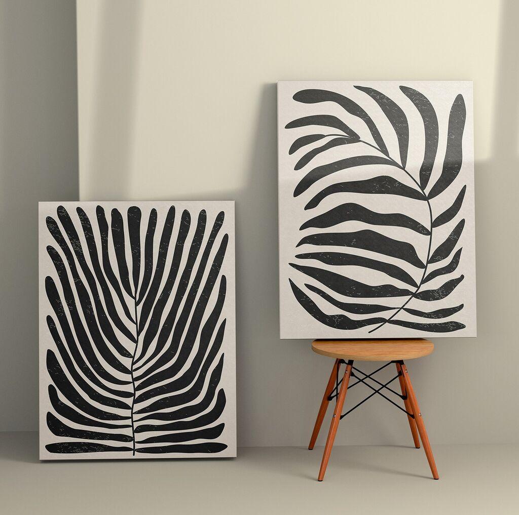 Wallity декорација за ѕид 2KNV4323, 50 x 70 см, 2 парчиња