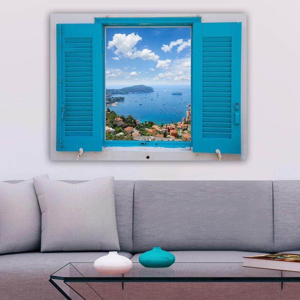 Wallity Декоративна слика на платно, 70x100 см, Шарена