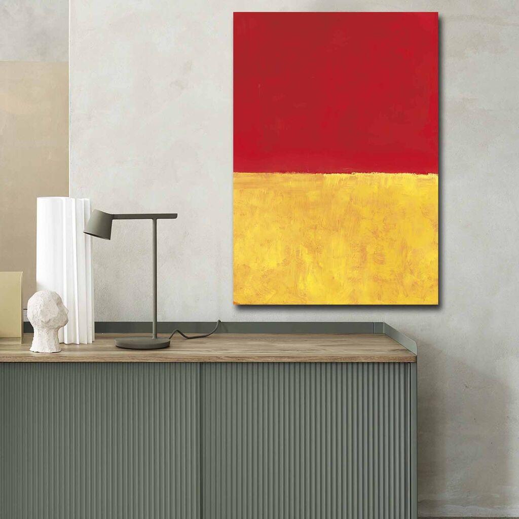 Wallity Декоративна слика на платно, 70x100 см, Шарена