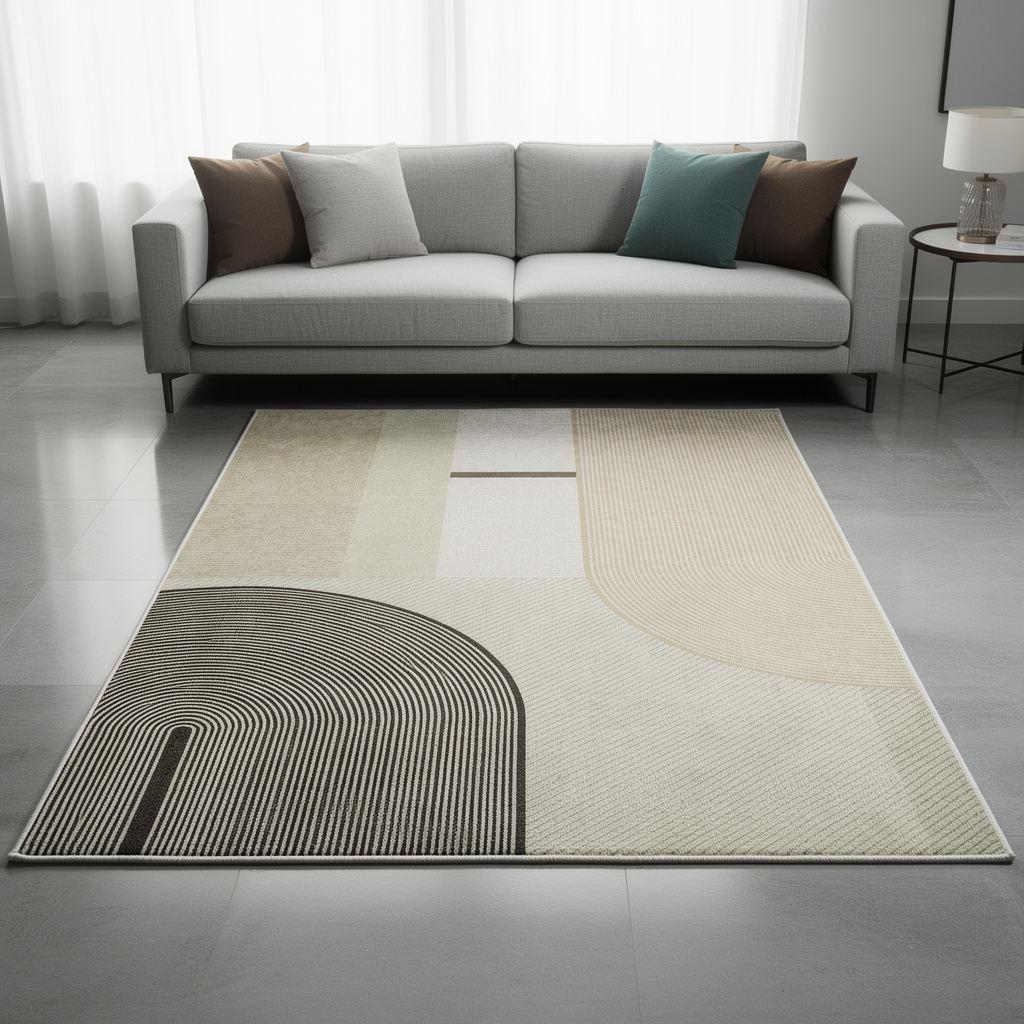 CONCEPTUM HYPNOSE Тепих Linento Infkece12 160 x 230 cm, Кафеав