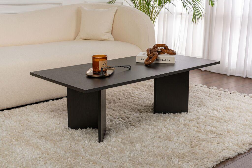Маса Hanah Home Club Sabin, 119x40x60 см, црна