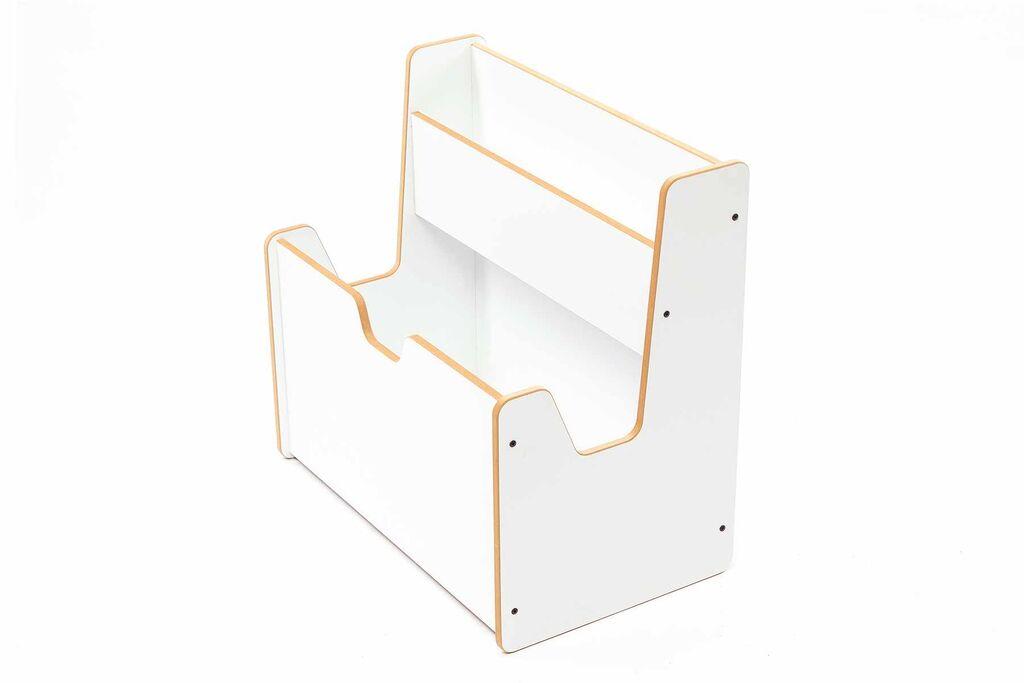 Полица за книги Hanah Home, 57x55x34 см, бела