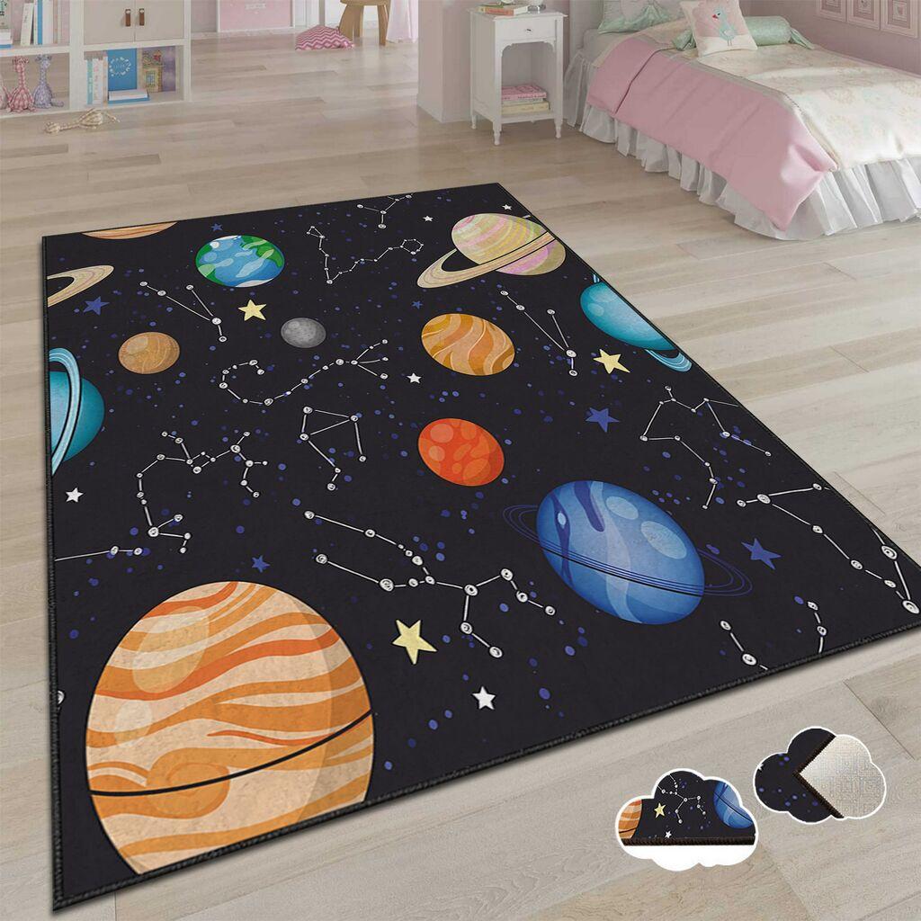 Conceptum Hypnose тепих Csbrghl-660, правоаголен, 100x140 cm, црна