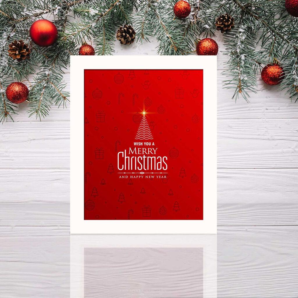 Wallxpert BCTNOEL 006 Декоративна Слика, 23.5x28.5cm