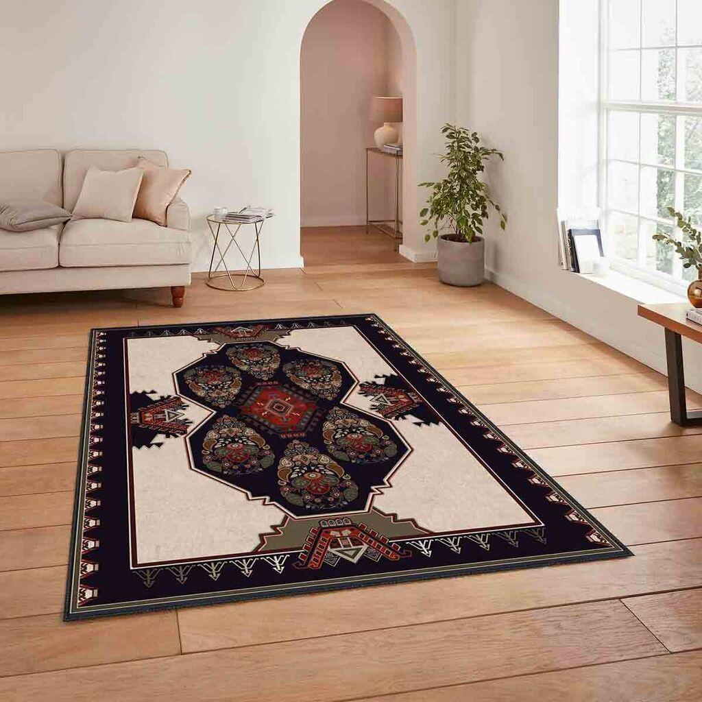 Концептен хипнозен тепих HM-CRP25-43, правоаголен, 160x230 cm, шарен