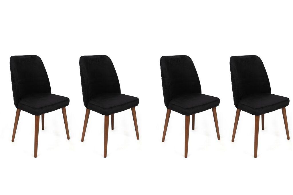 Столици Hanah Home Tutku 351 V4, црни