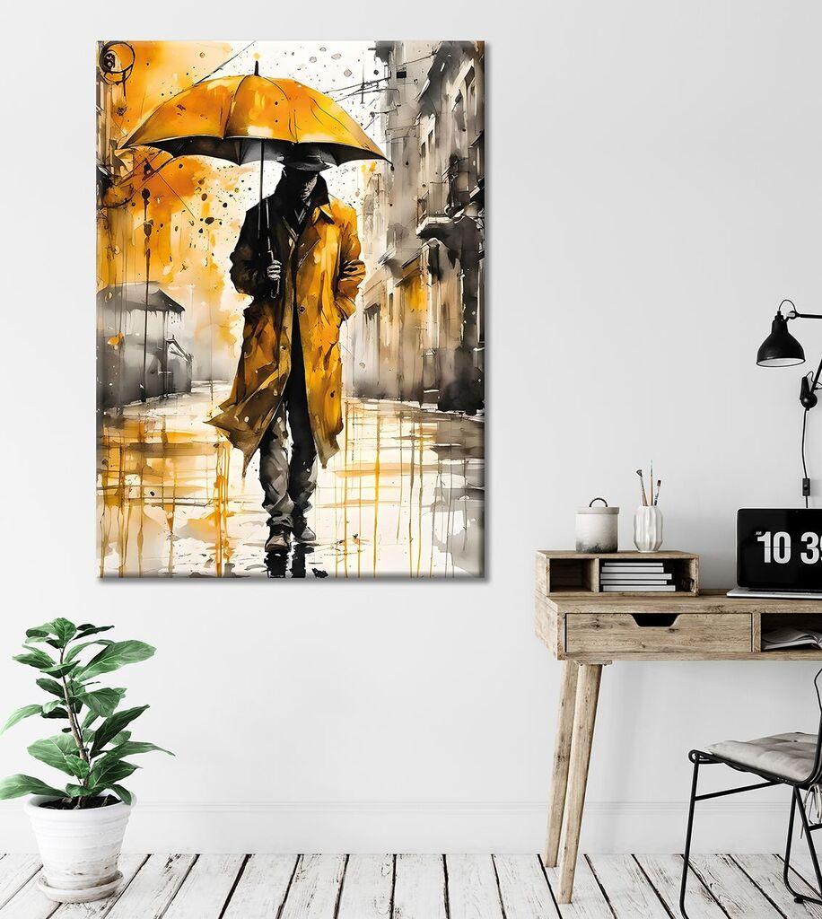Wallity Декоративна слика на платно, 70x100 см, Шарена