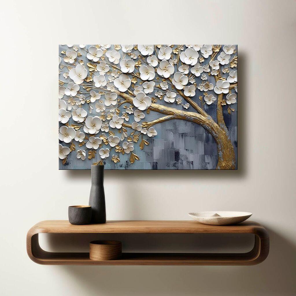 Wallxpert Декоративна слика на калено стакло Camtbl-040, 60 x 90 см, Шарена