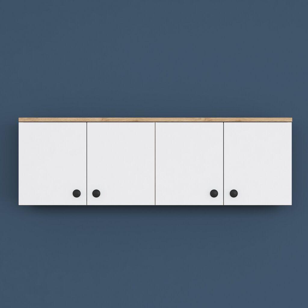 Кујнски елемент Hanah Home EA143-3821, 119,6x43,6x37,5 см, бел