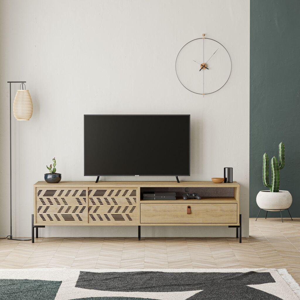 ТВ кабинет Hanah Home, 170x48,6x45 см, беж