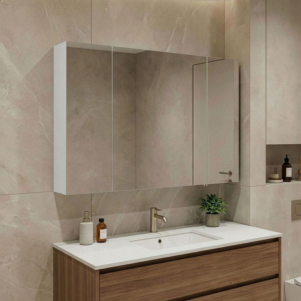 Полица за бања Hanah Home, бела