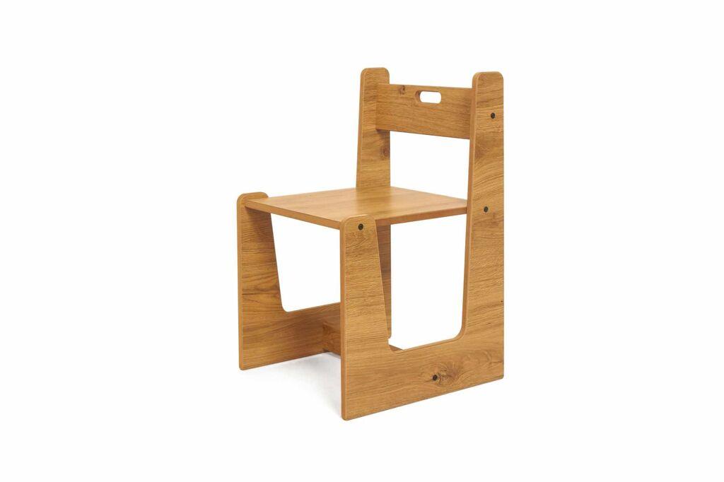 Детска столица Hanah Home, 38x49x31 см, крем