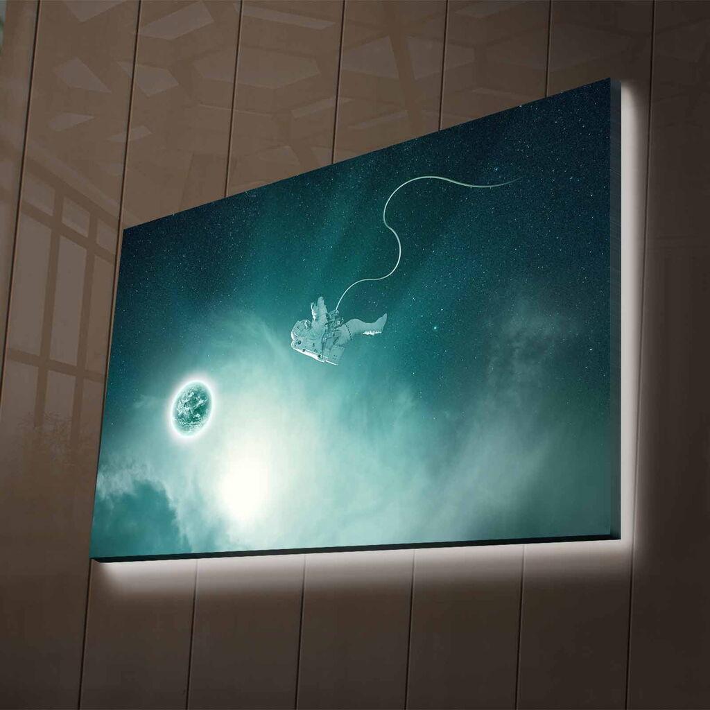 Wallity Слика со LED Осветлување NASA-013, 45x70 cm