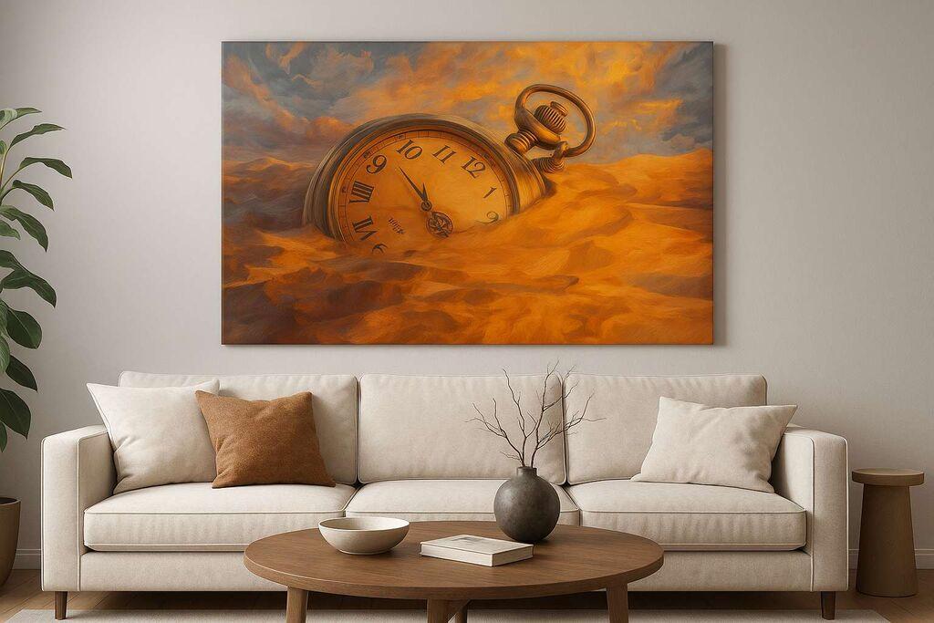 Wallity Декоративна слика на платно, 70x100 см, Шарена