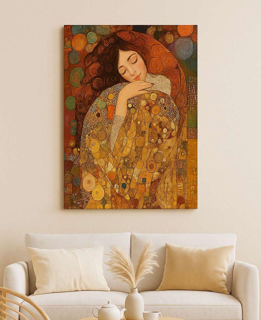 Wallity Декоративна слика на платно, 70x100 см, Шарена