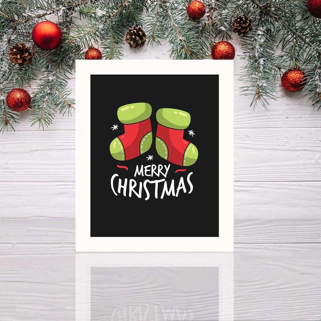 Wallxpert BCTNOEL 008 Декоративна Слика, 23.5x28.5cm