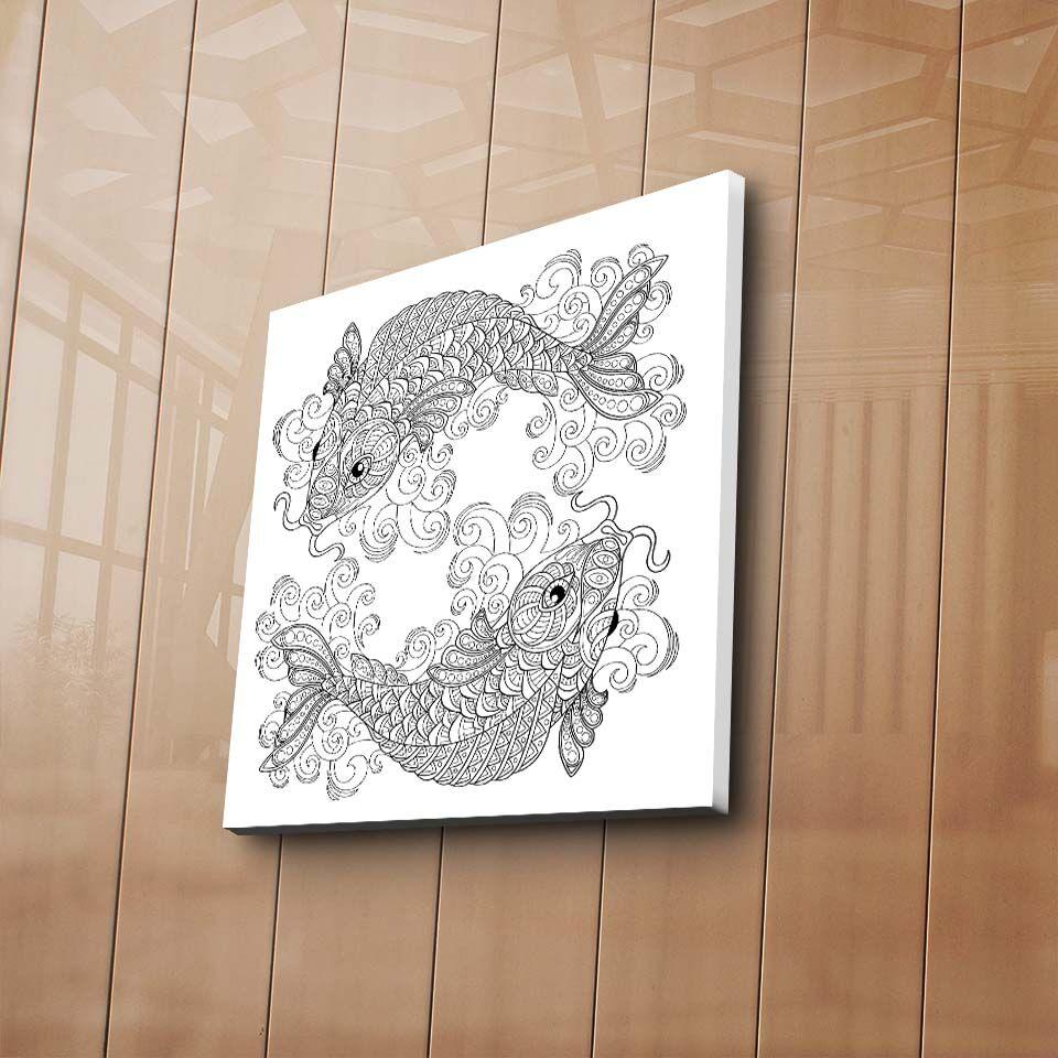 Wallity Слика Kanvas Tablo-262, 50x70 cm