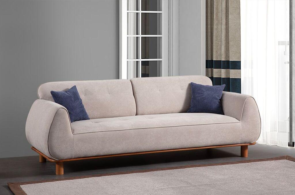 Atelier del Sofa Trosed Drop тросед, 245x100x85cm, сива
