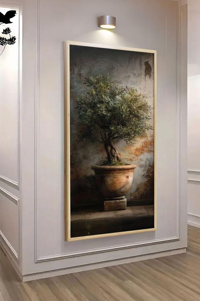 Wallity декоративна врамена слика, 70x33 см, шарена