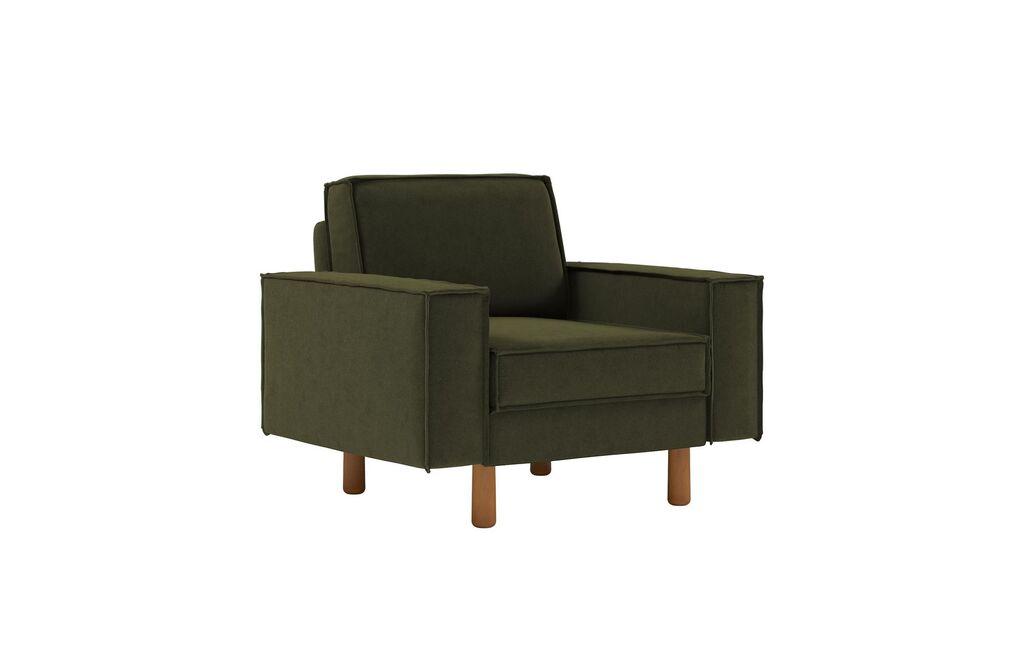 Фотелја Atelier del Sofa Sparrow 1, темно зелена