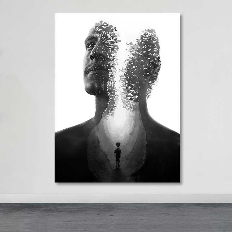 Wallity Слика KNV10257, 50x70 cm