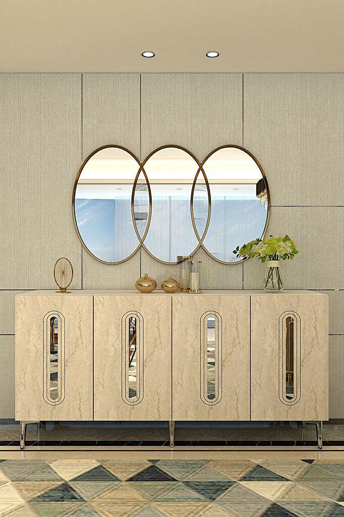 Комода Hanah Home, 150x75x32 см, бела