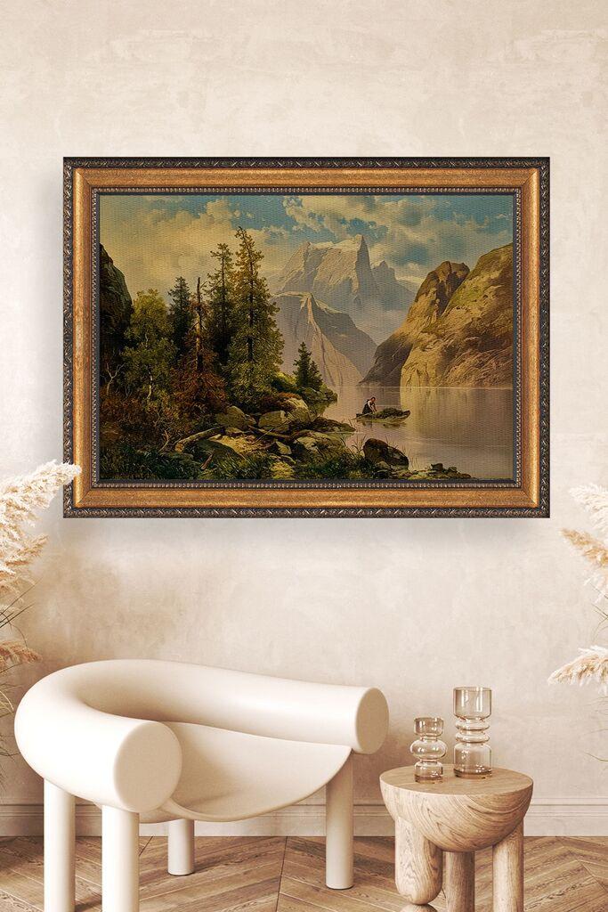 Wallity декорација за ѕид ATCRCVCNVSMDL49, 40 x 60 см, шарена