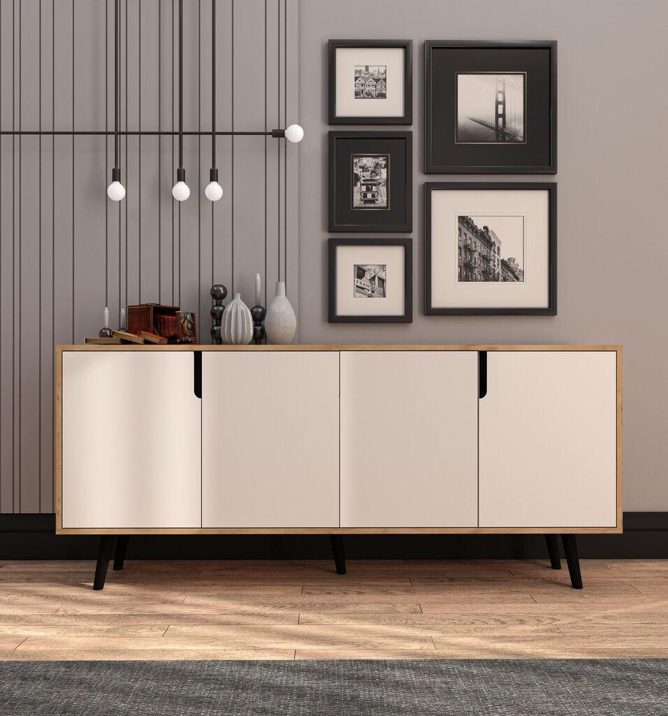 Комода Hanah Home Латино Модерна 180, Бела