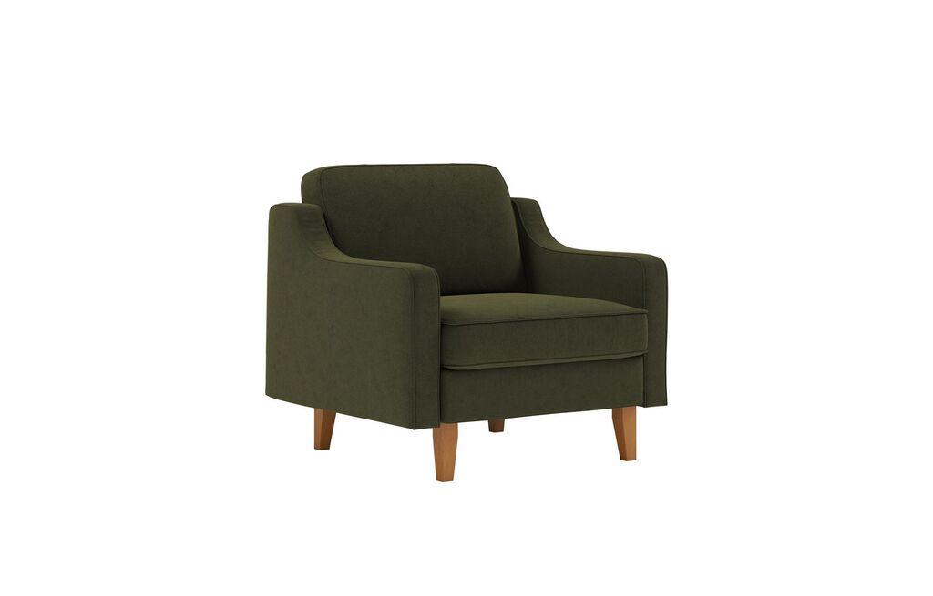 Фотелја Atelier del Sofa Robin 1, темно зелена