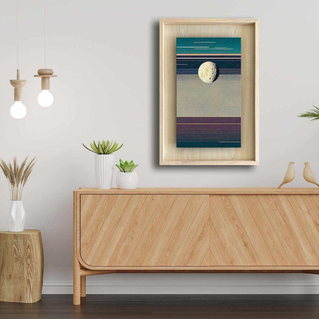 Wallity декоративна врамена слика, 43x63 см, шарена