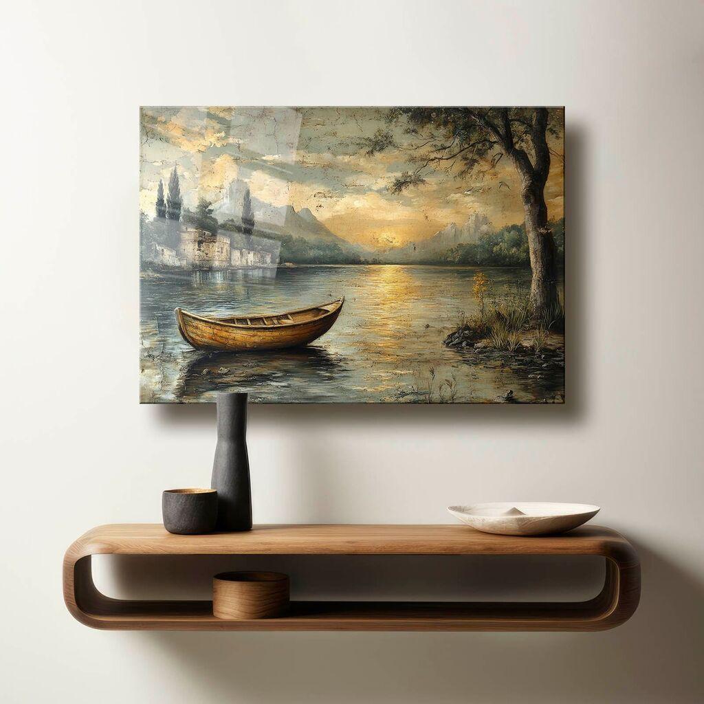 Декоративна слика Wallity на калено стакло, 60x90 см, шарена
