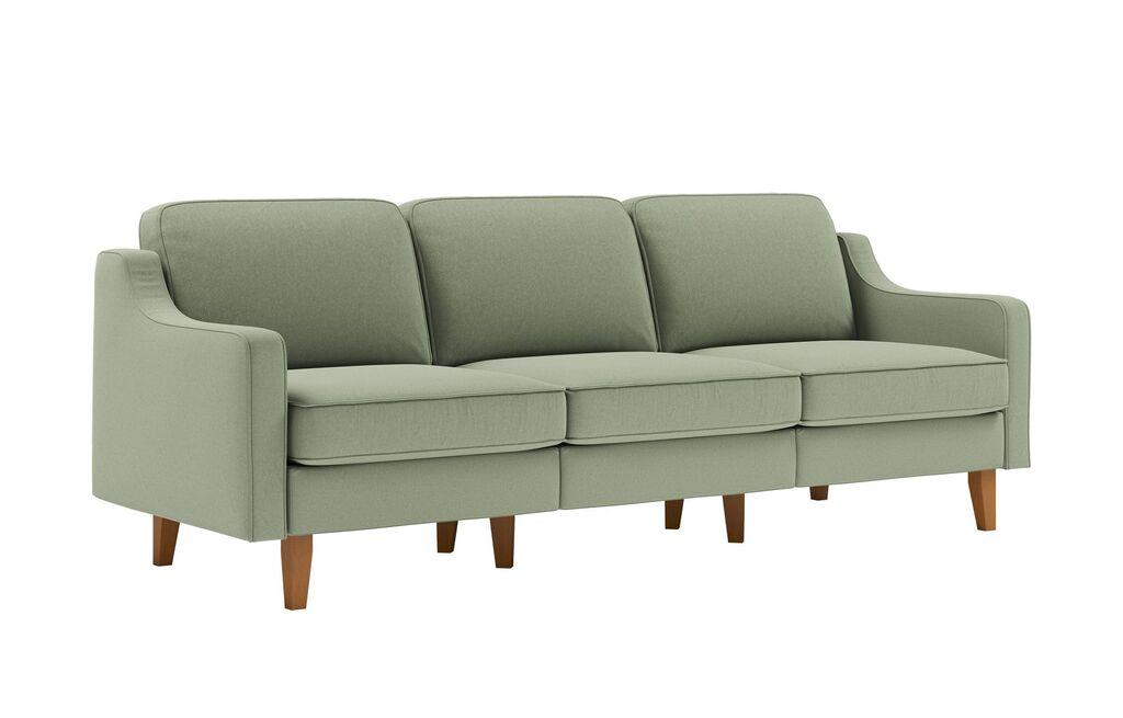 Atelier del Sofa Trosed Robin Extra 3, 220x84x87 см, светло зелена