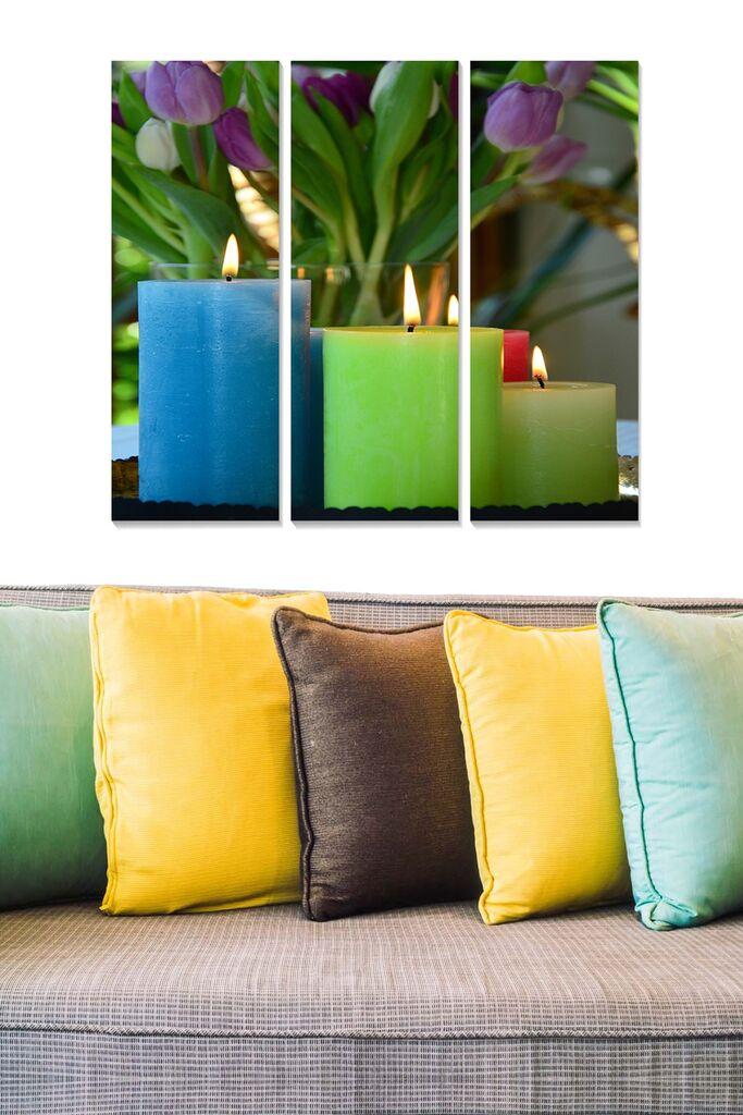 Wallity Сет Слики MDF463466621, 3 Дела