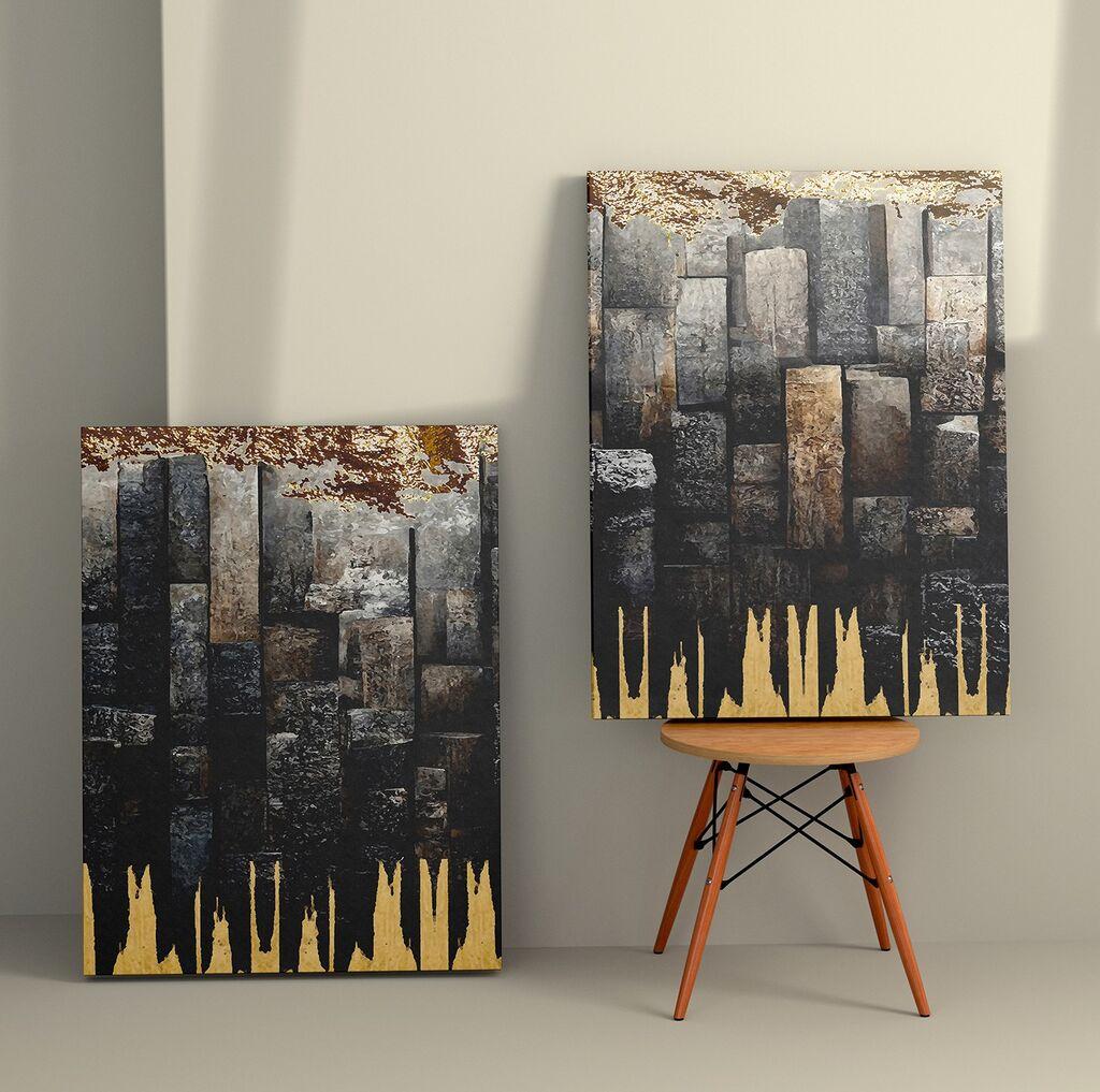 Wallity декорација за ѕид 2KNV4342, 50 x 70 см, 2 парчиња