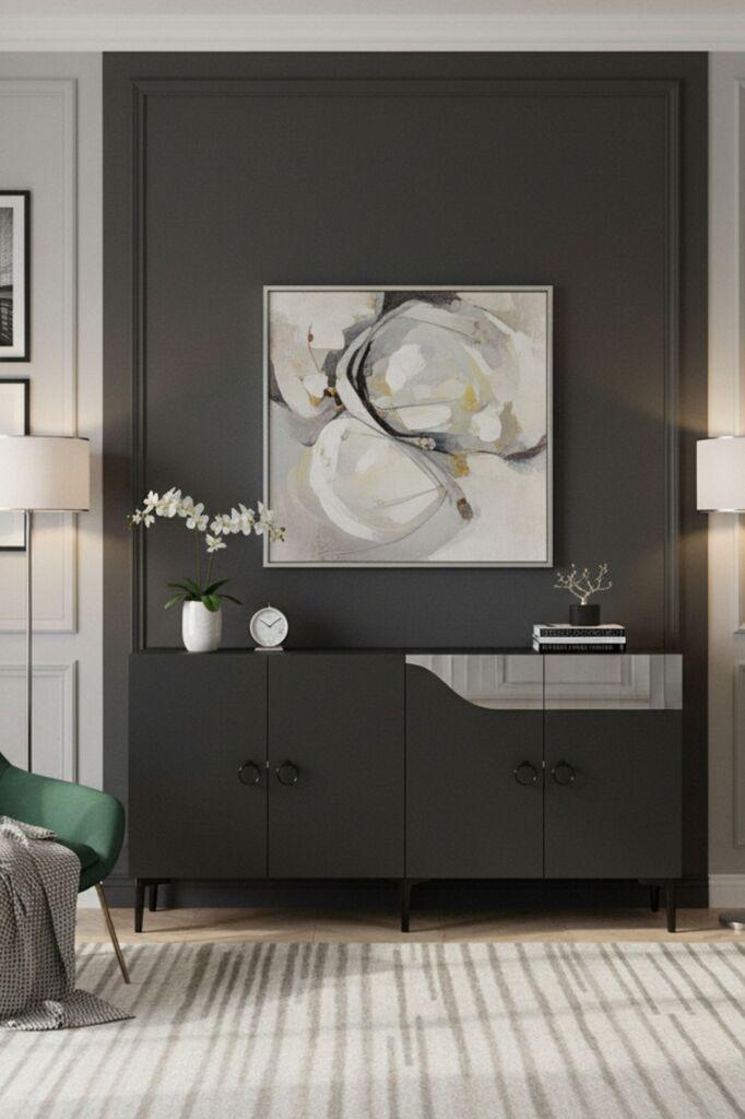Комода Hanah Home Gamma 150, антрацит-сива