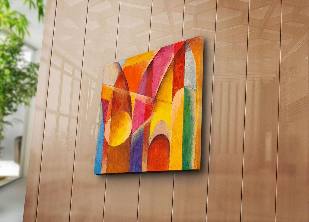 Wallity Декоративна слика на платно, 45x45 см, шарена