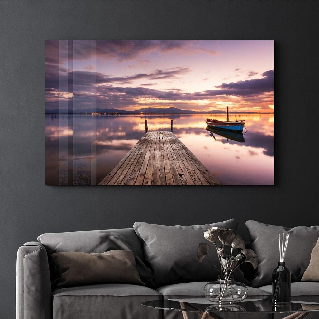 Декоративна слика Wallity на калено стакло, 70x110 см, шарена