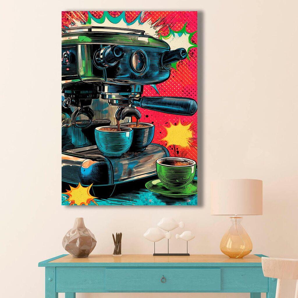 Wallity Декоративна слика на платно, 45x70 см, шарена