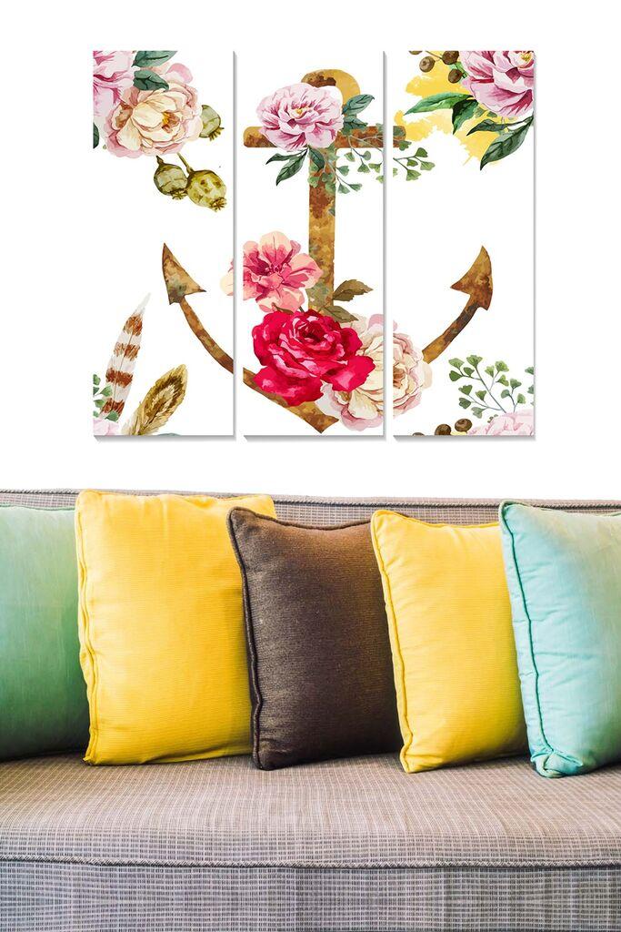 Wallity Сет Слики MDF6689188, 3 Дела