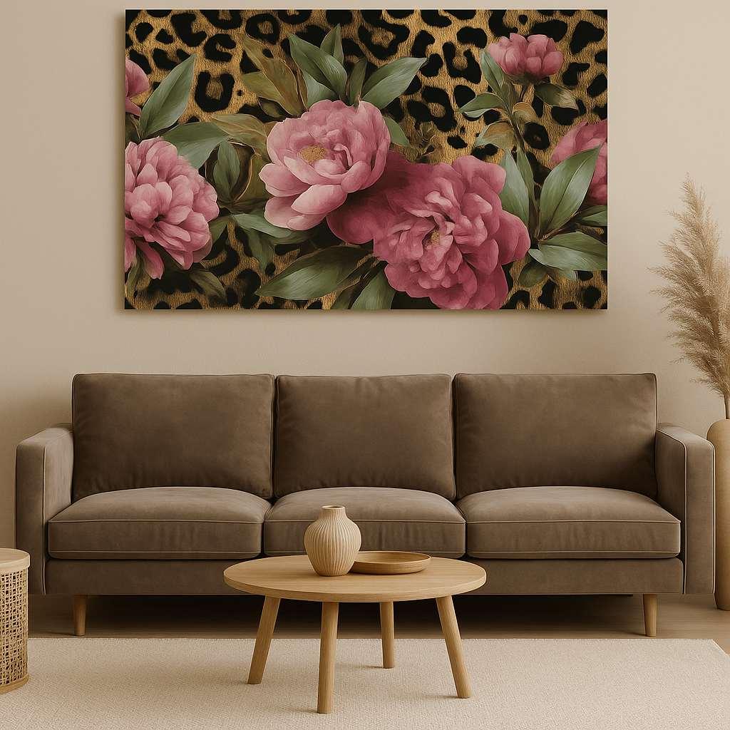Wallity Декоративна слика на платно, 50x70 см, шарена