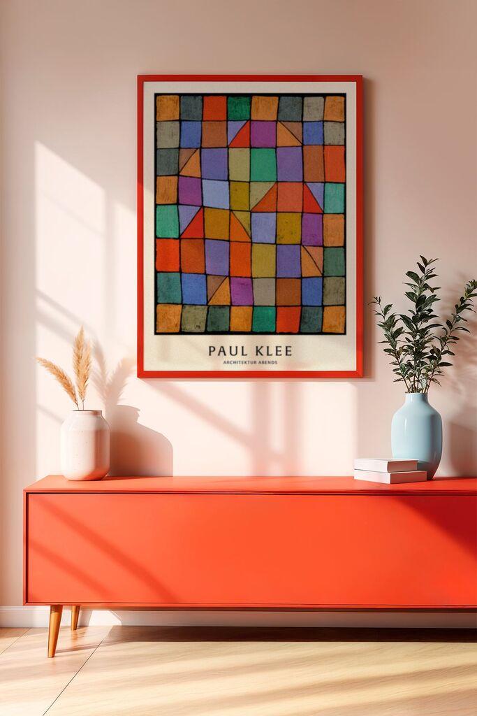 Wallity декоративна врамена слика, 33x48 см, шарена