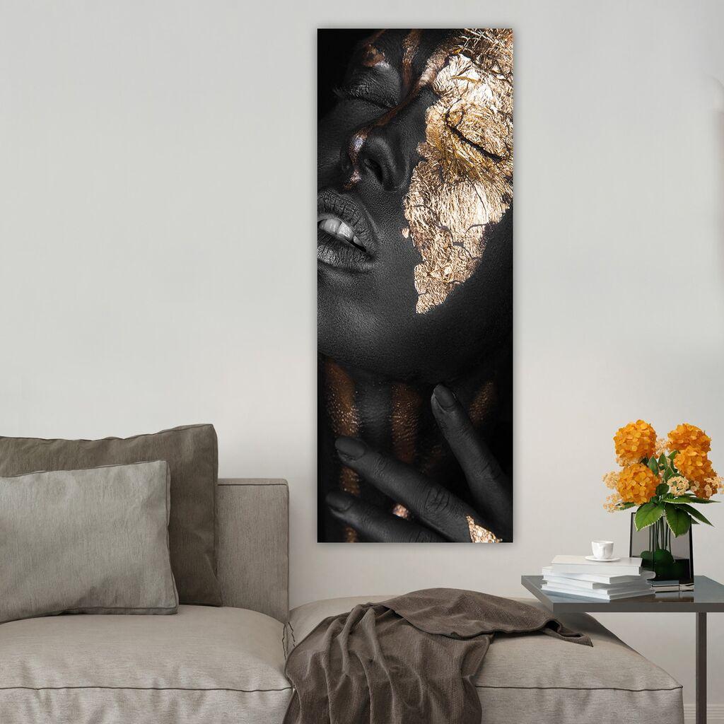 Wallity Декоративна слика на платно, 30x80 см, шарена