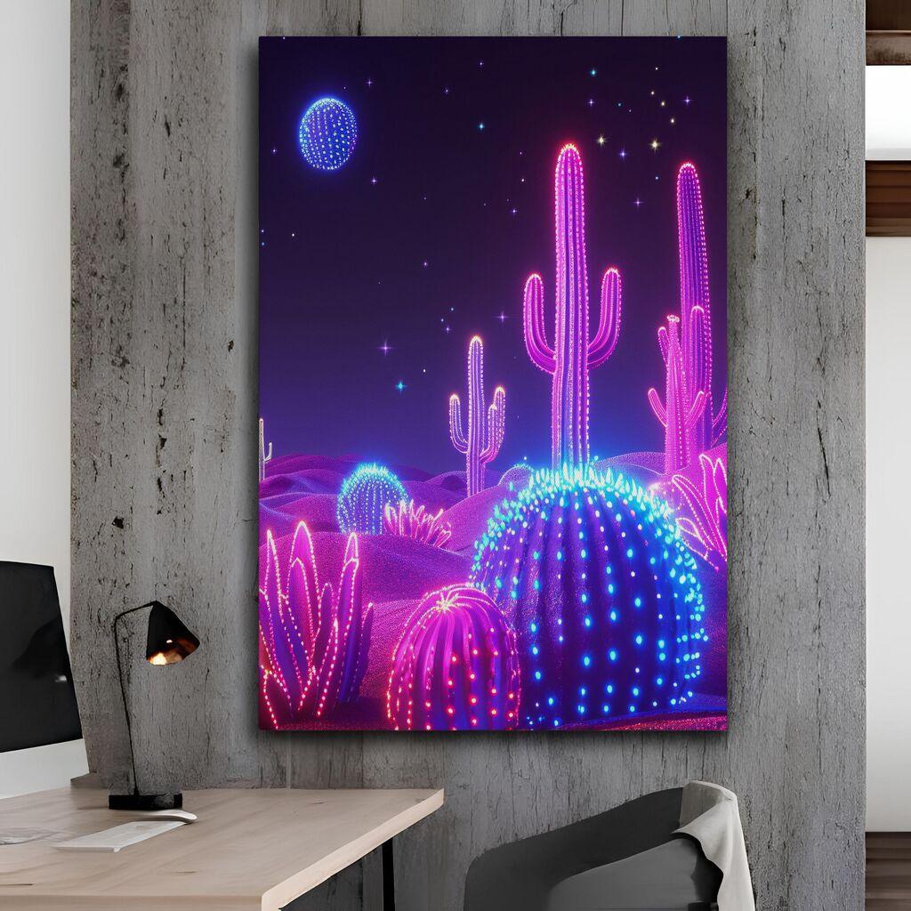 Wallity Декоративна слика на платно, 70x100 см, Шарена