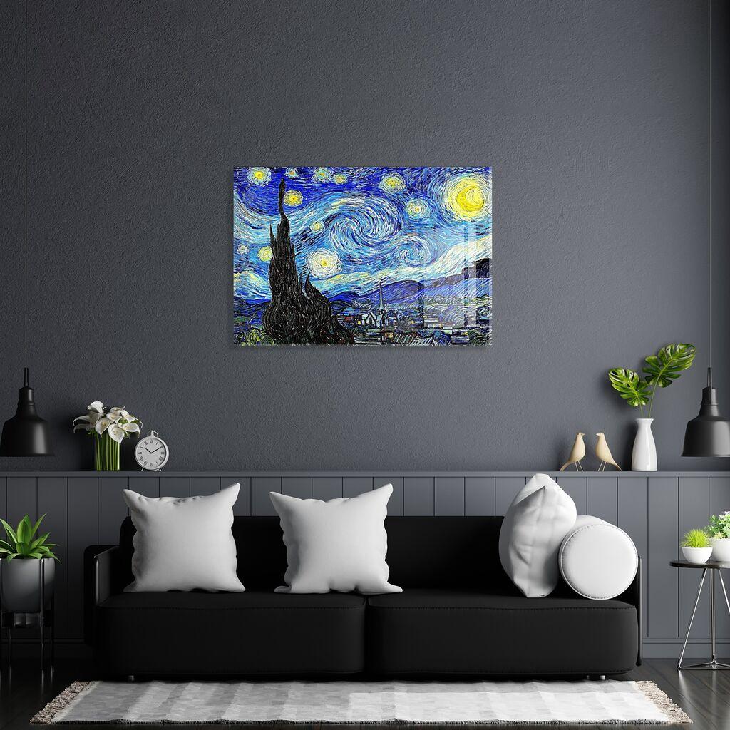 Декоративна слика Wallity на калено стакло, 70x100 см, шарена
