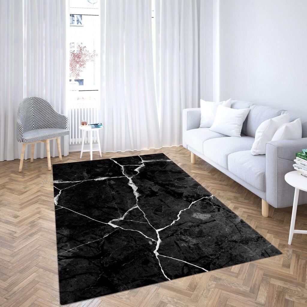 Conceptum Hypnose тепих CG_217, правоаголен, 100x180 cm, црна